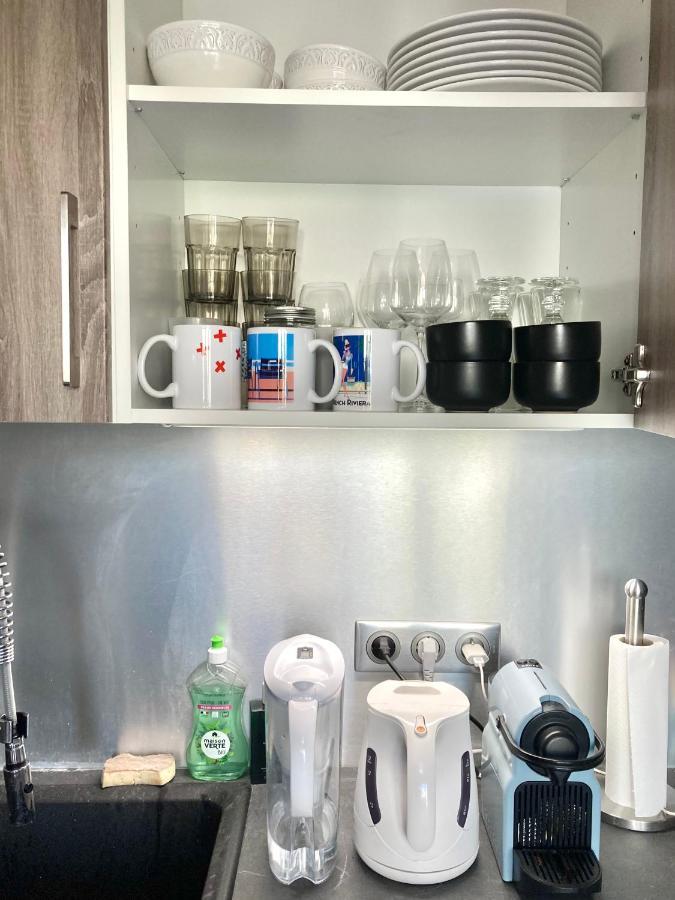 Nice West Cosy Flat Balcony, Near Airport, Train, Beach, Public Transport, Supermarket, Comfortable And Well Equipped Lägenhet Exteriör bild